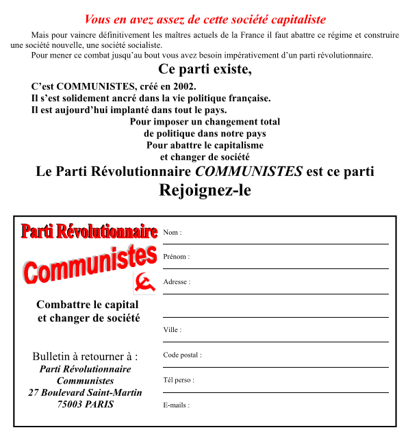bulletin d'adhésion