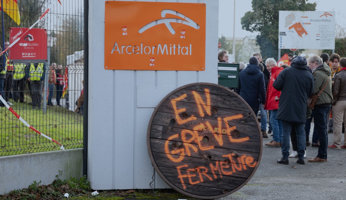 Arcelors mital en greve