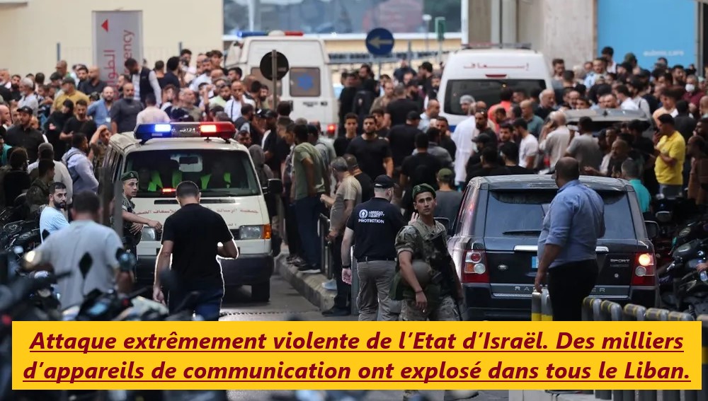 Attaque Istael au Liban