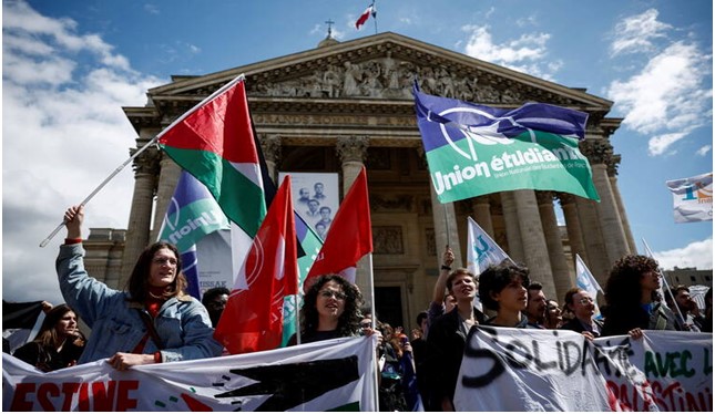 Lyceen soutien Palestine