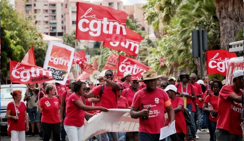 manifestation cgtmartinique