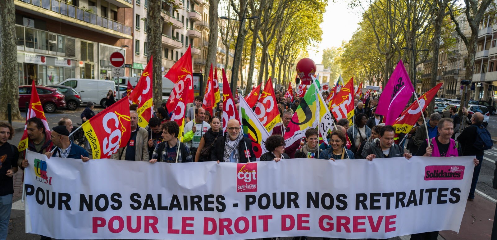 pour droits de greve
