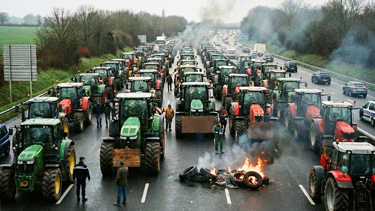 a partir du 17 decembre des barrages dagriculteurs pourraient perturber la circulation sur une grande partie du pays 1