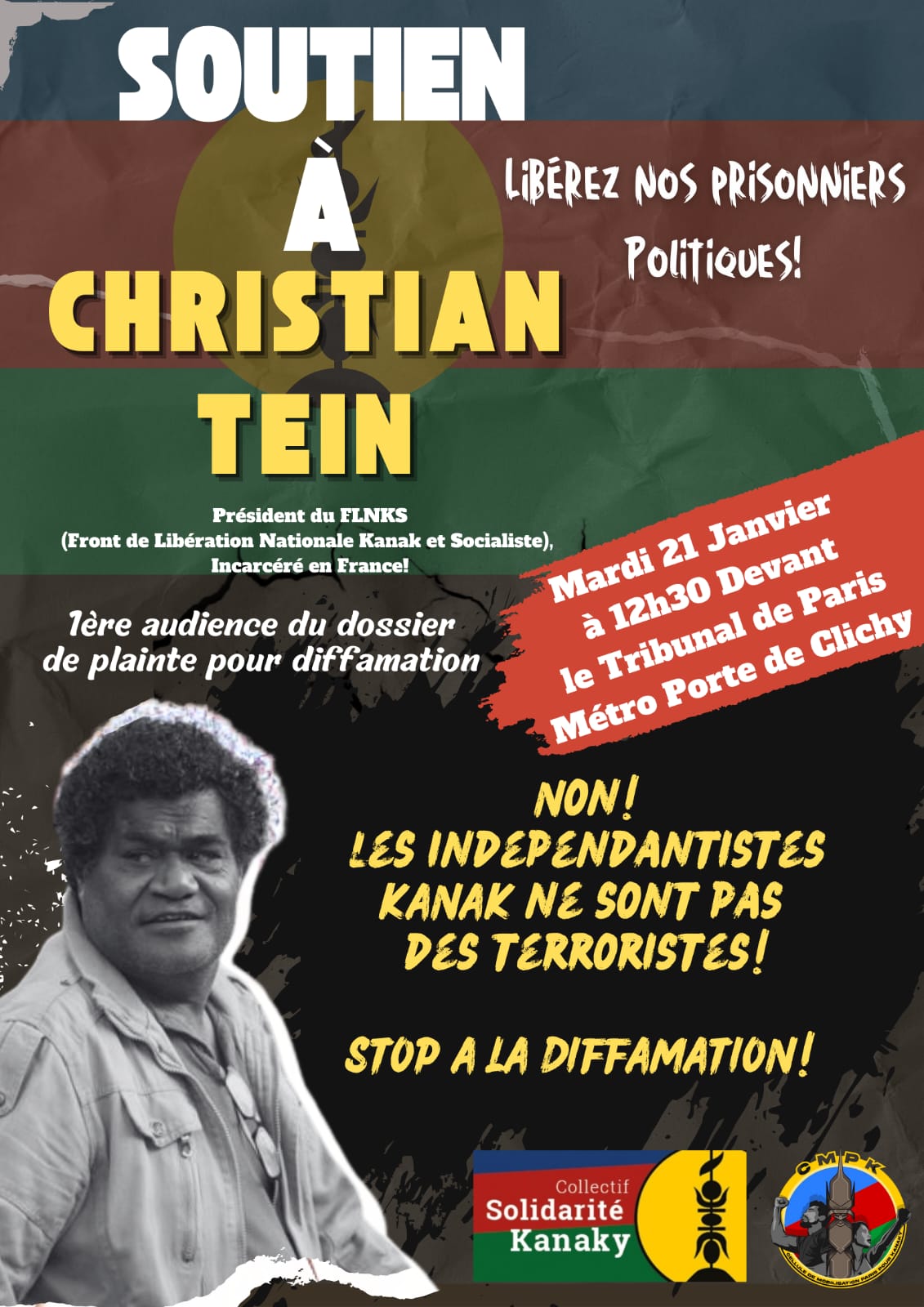 rassemblement kanaky 21 janvier 2025 paris 1