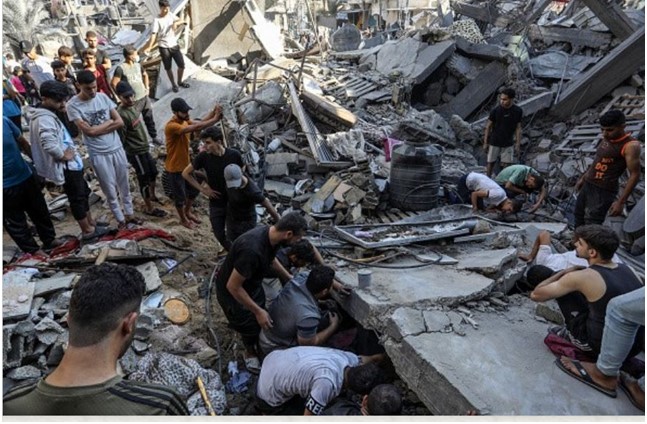 Gaza sous les bombes