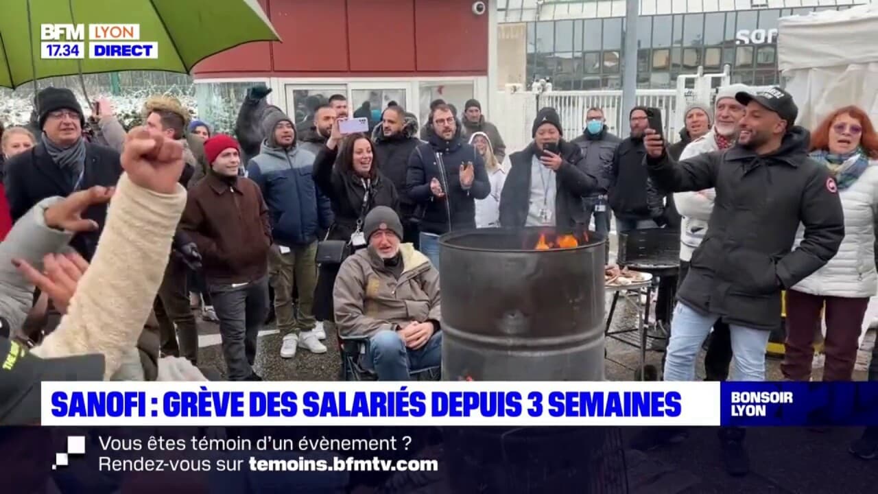 SANOFI Greve des salaries depuis 3 semaines 1539872