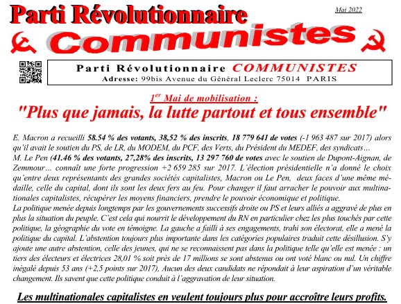 tract 1er mai